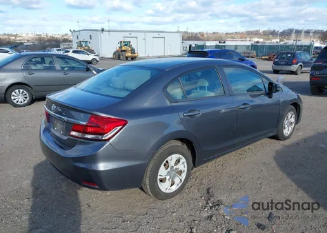 2013 Honda Civic Lx from USA, damaged, VIN 2HGFB2F56DH599752